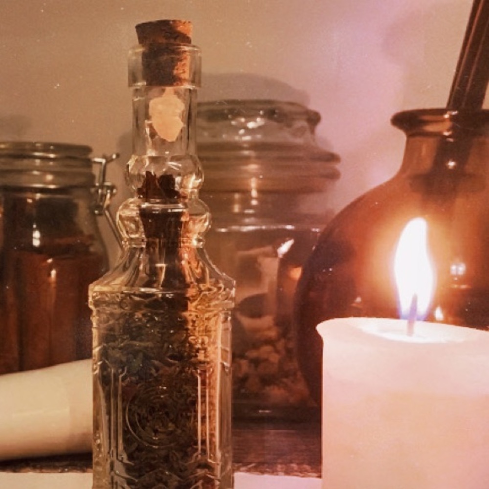 Custom Magic Spell Jars and Herbal Sachets